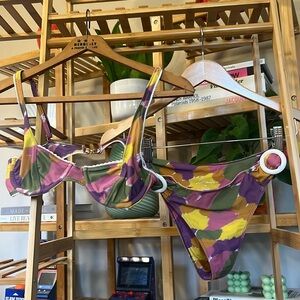 Bamba swim dry brush bikini set